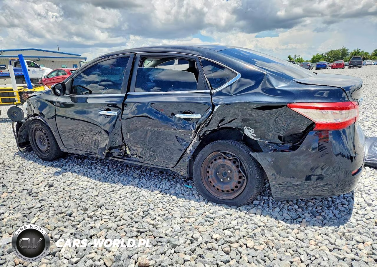 2013 Nissan Sentra Sv VIN:1N4AB7AP8DN905572 - 2