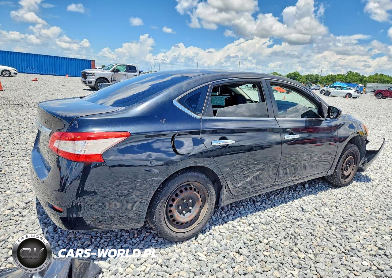 2013 Nissan Sentra Sv VIN:1N4AB7AP8DN905572 - 3