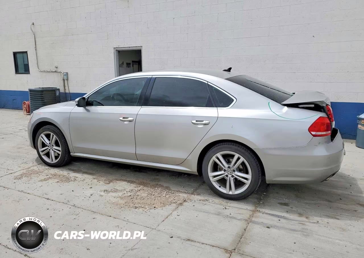 2014 Volkswagen Passat Se VIN:1VWBN7A31EC086787 - 2