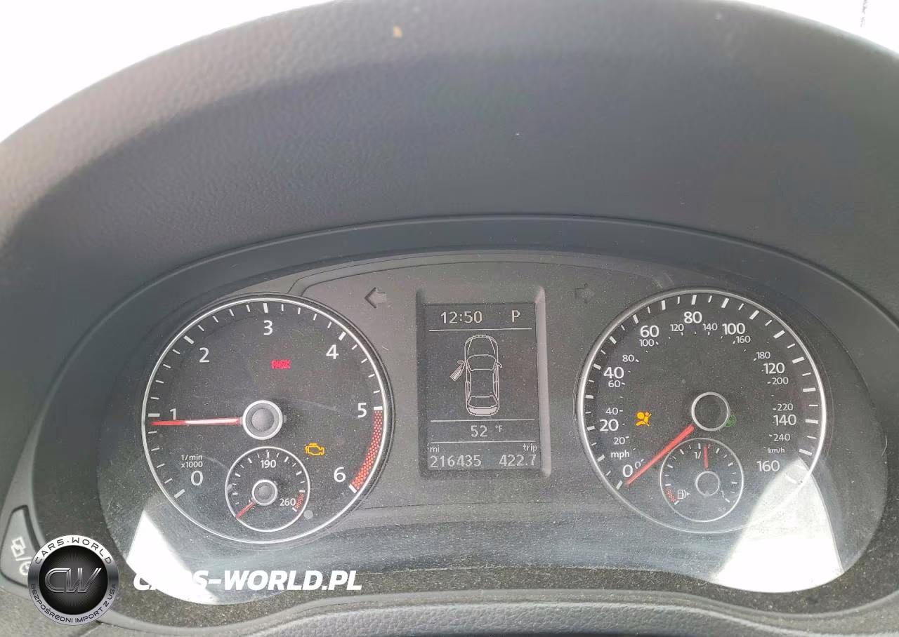 2014 Volkswagen Passat Se VIN:1VWBN7A31EC086787 - 9