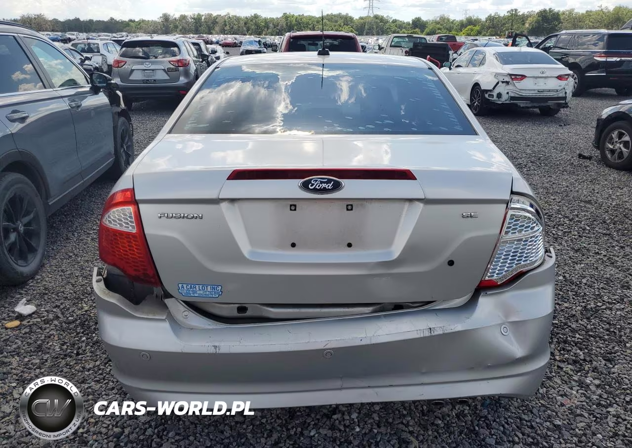 2010 Ford Fusion Se VIN:3FAHP0HA9AR408175 - 6