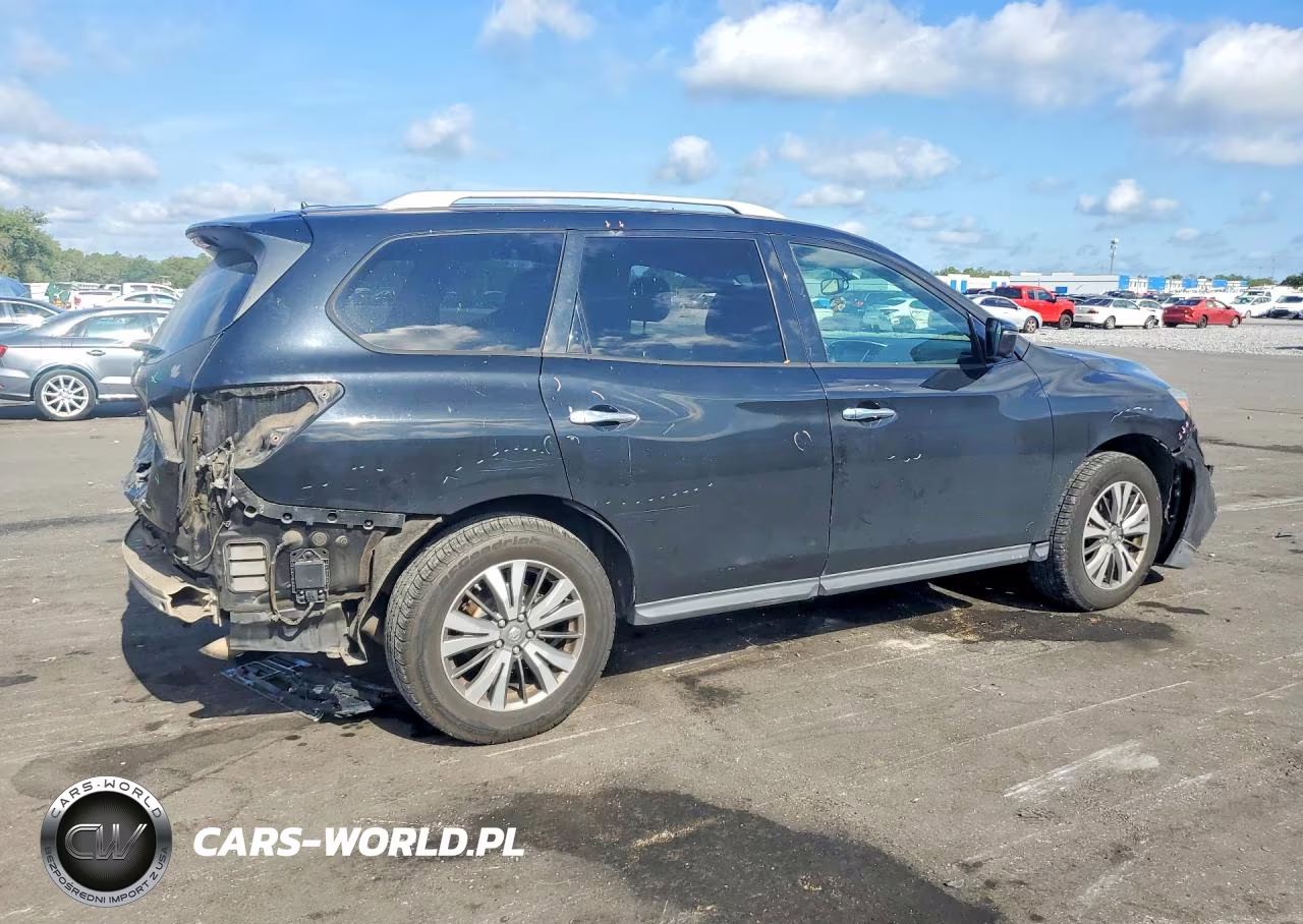 2017 Nissan Pathfinder Sl VIN:5N1DR2MN0HC615114 - 3