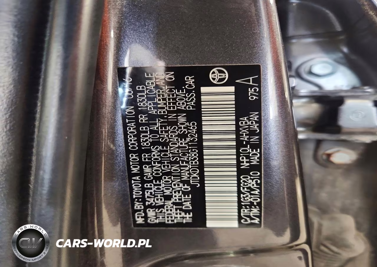 2016 Toyota Prius C Two VIN:JTDKDTB38G1132465 - 12