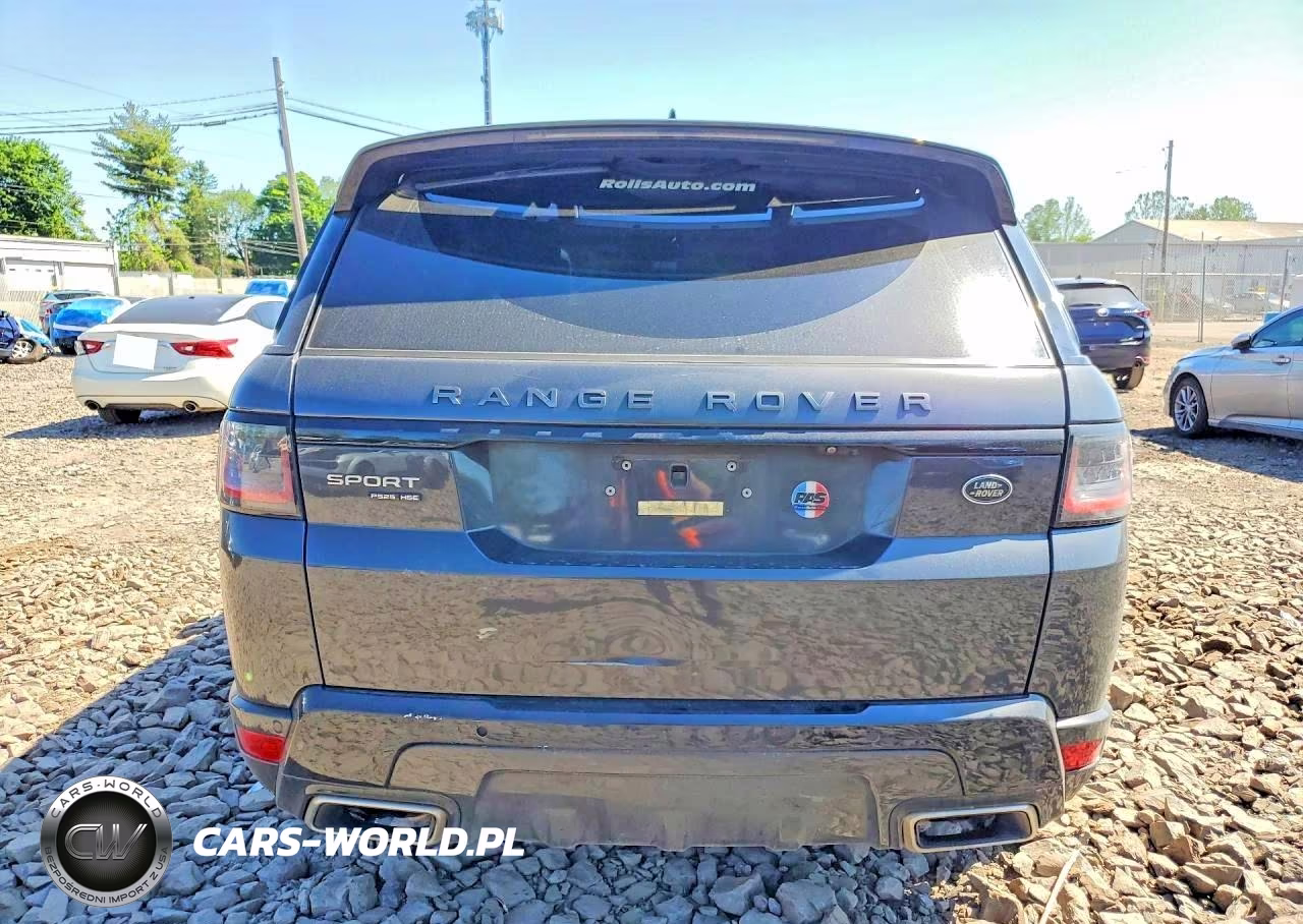 2020 Land Rover Range Rover Sport P525 Hse VIN:SALWR2SE6LA702089 - 6