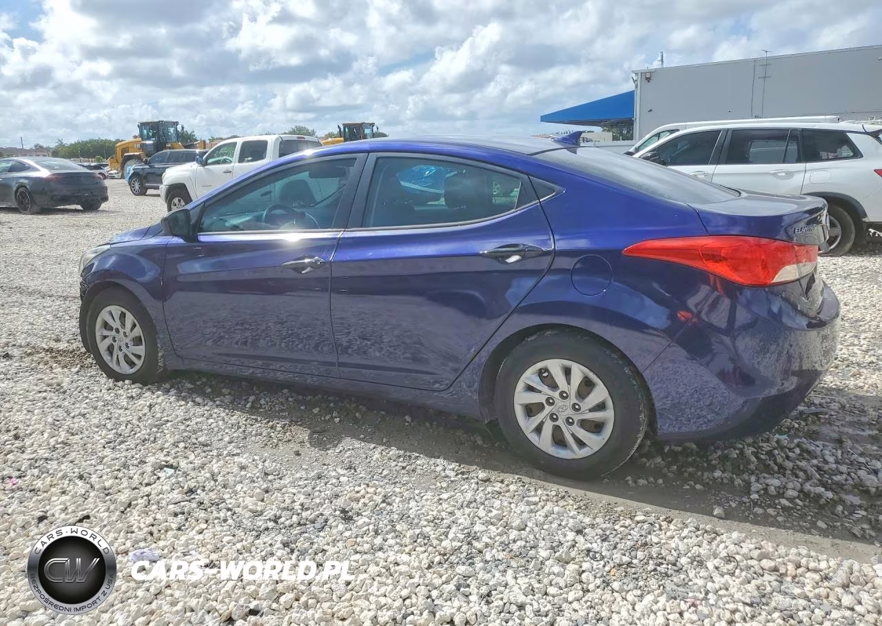 2013 Hyundai Elantra Gls VIN:5NPDH4AE2DH305357 - 2
