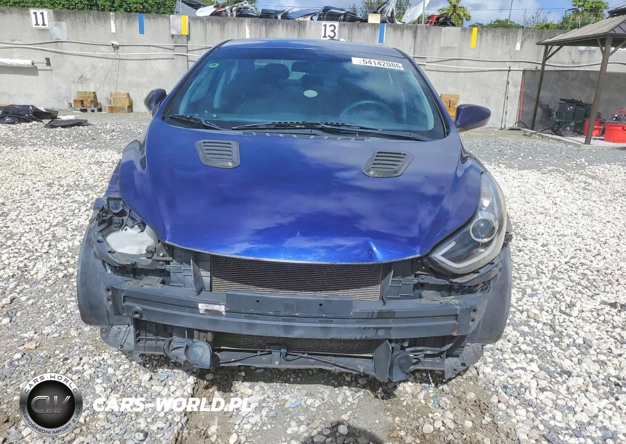 2013 Hyundai Elantra Gls VIN:5NPDH4AE2DH305357 - 5