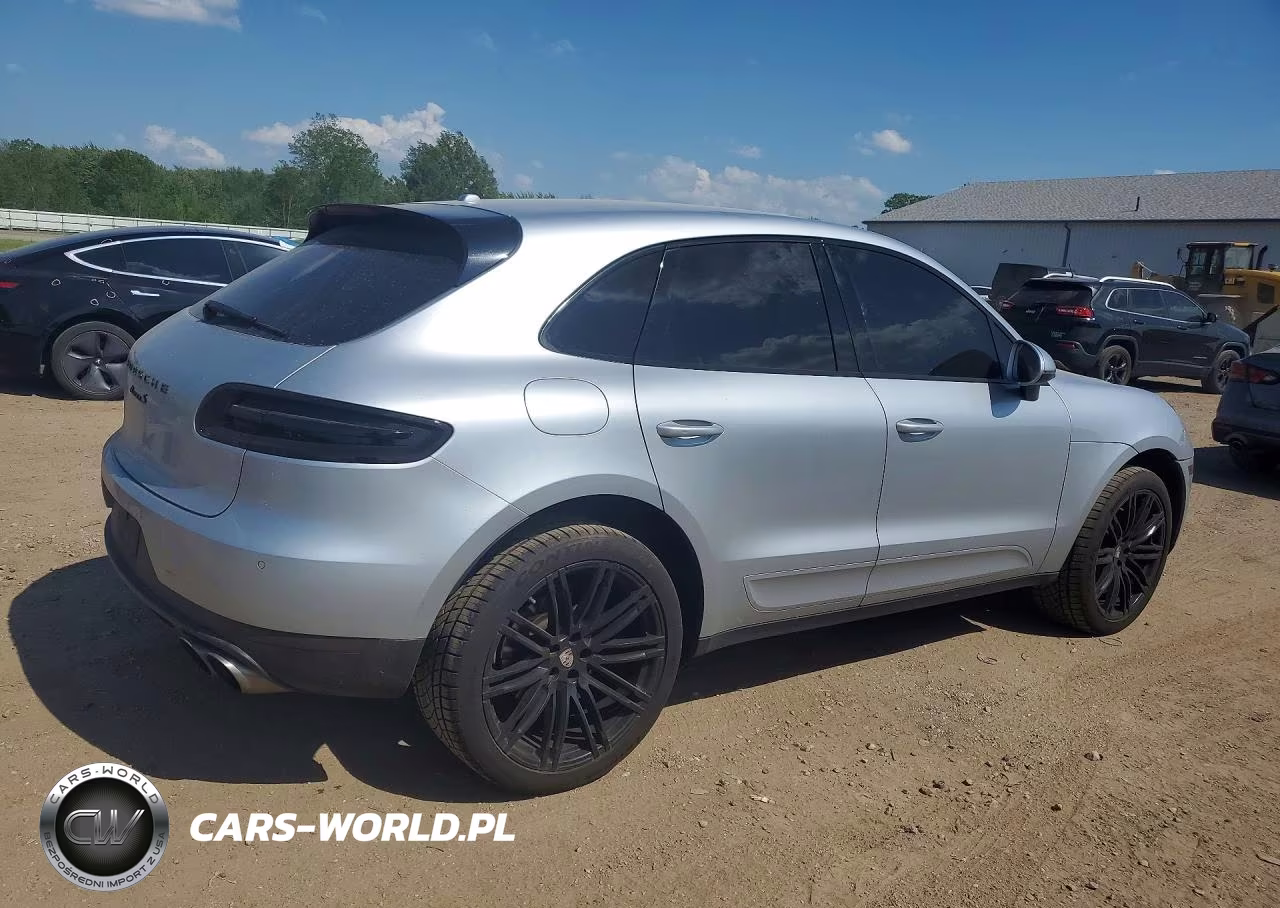2015 Porsche Macan S VIN:WP1AB2A5XFLB54063 - 3