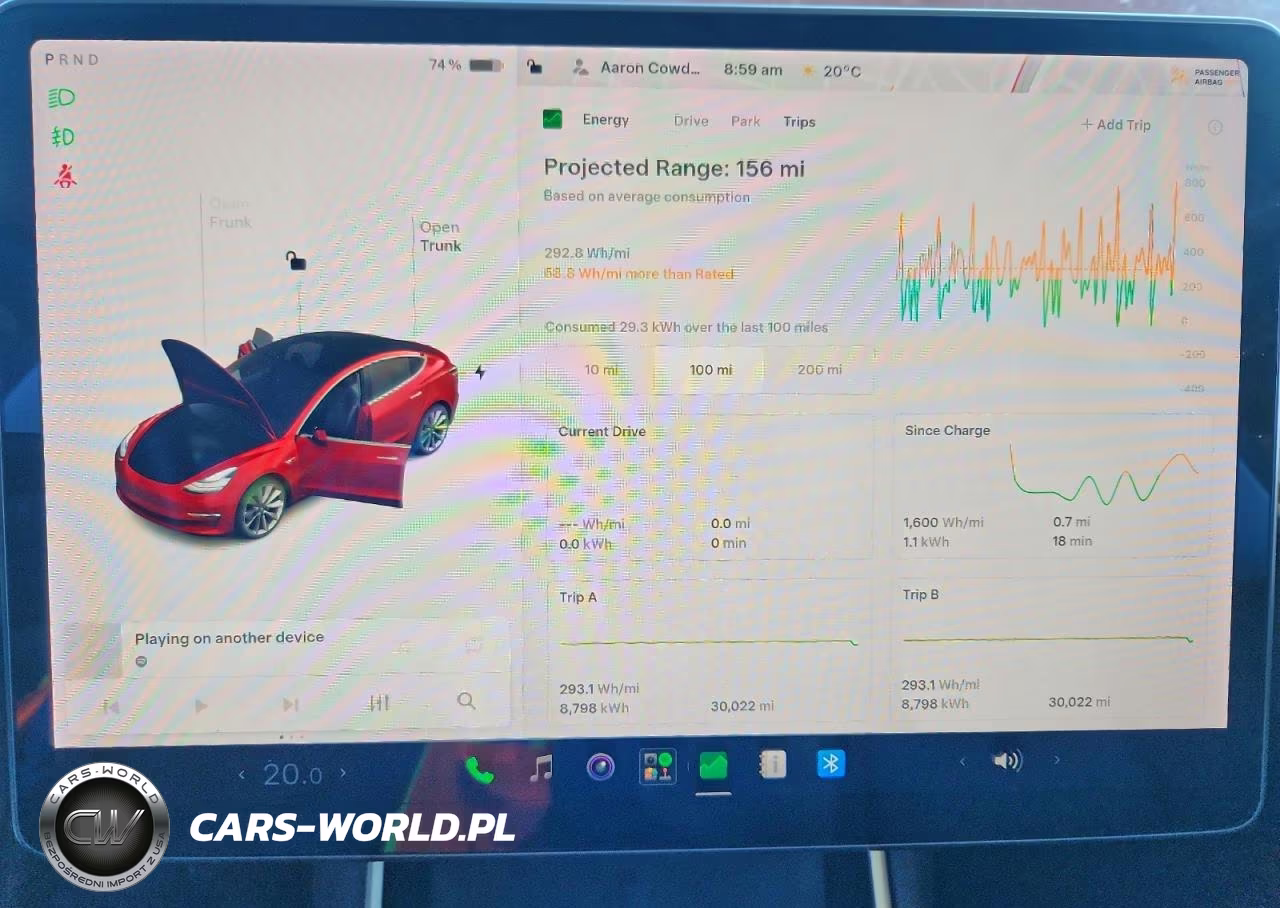 2018 Tesla Model 3 VIN:5YJ3E1EA6JF118210 - 9