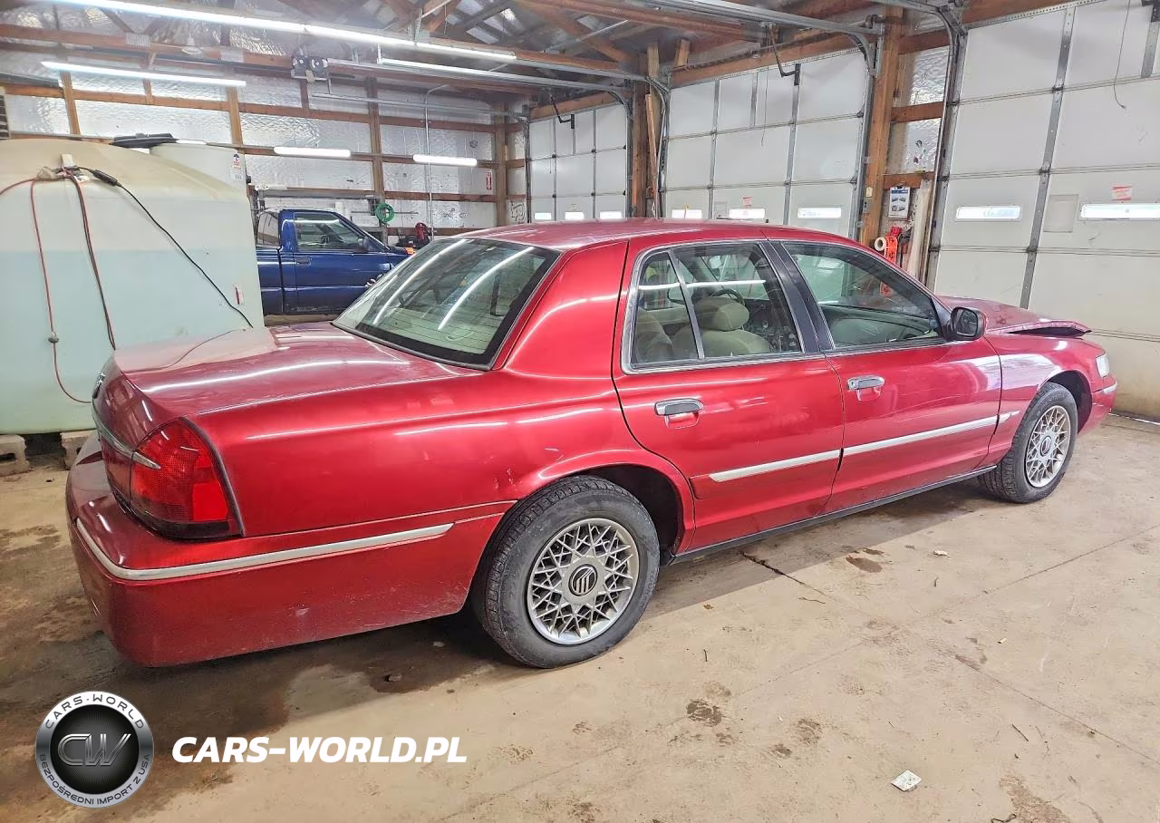 2000 Mercury Grand Marquis Gs VIN:2MEFM74W5YX662299 - 3
