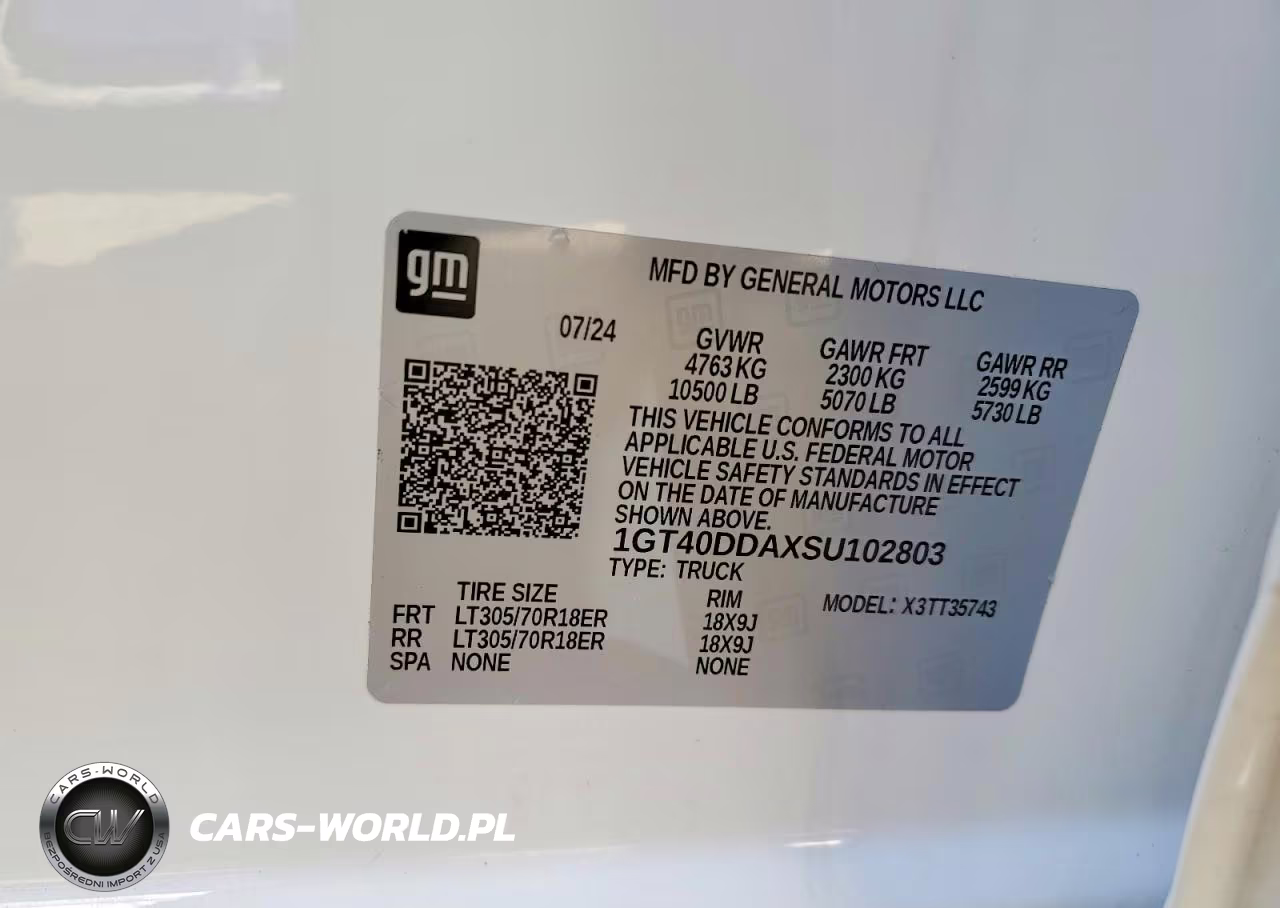 2025 GMC Hummer Pickup 3X VIN:1GT40DDAXSU102803 - 12