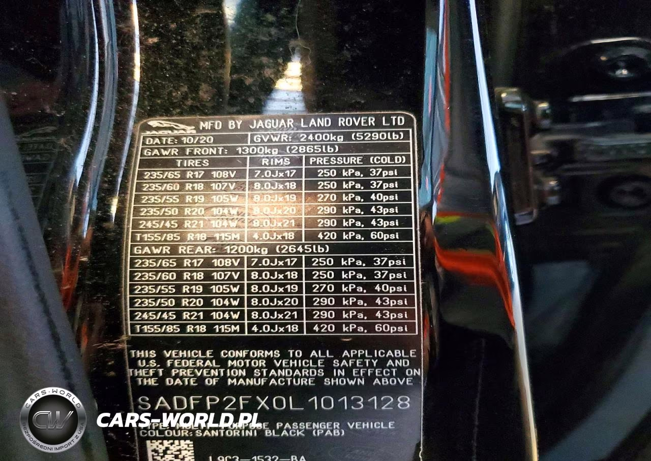 2020 Jaguar E-Pace Se VIN:SADFP2FX0L1013128 - 13