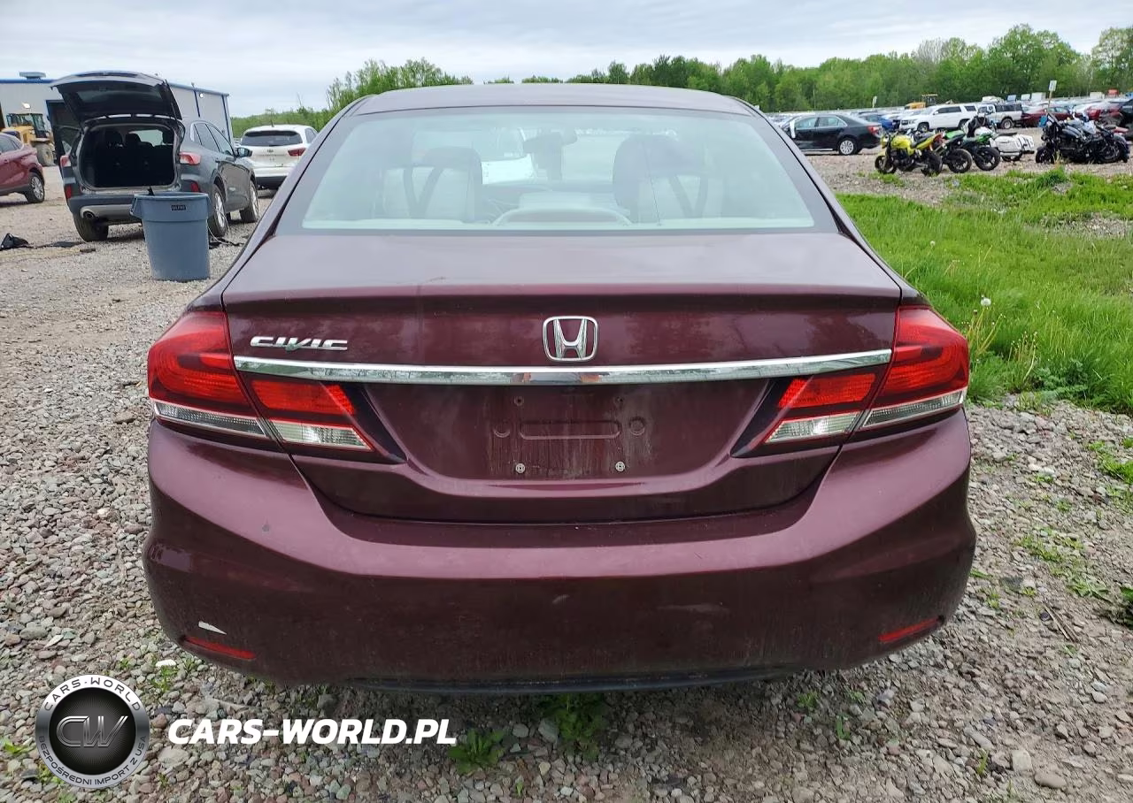 2014 Honda Civic Lx VIN:19XFB2F50EE041777 - 6