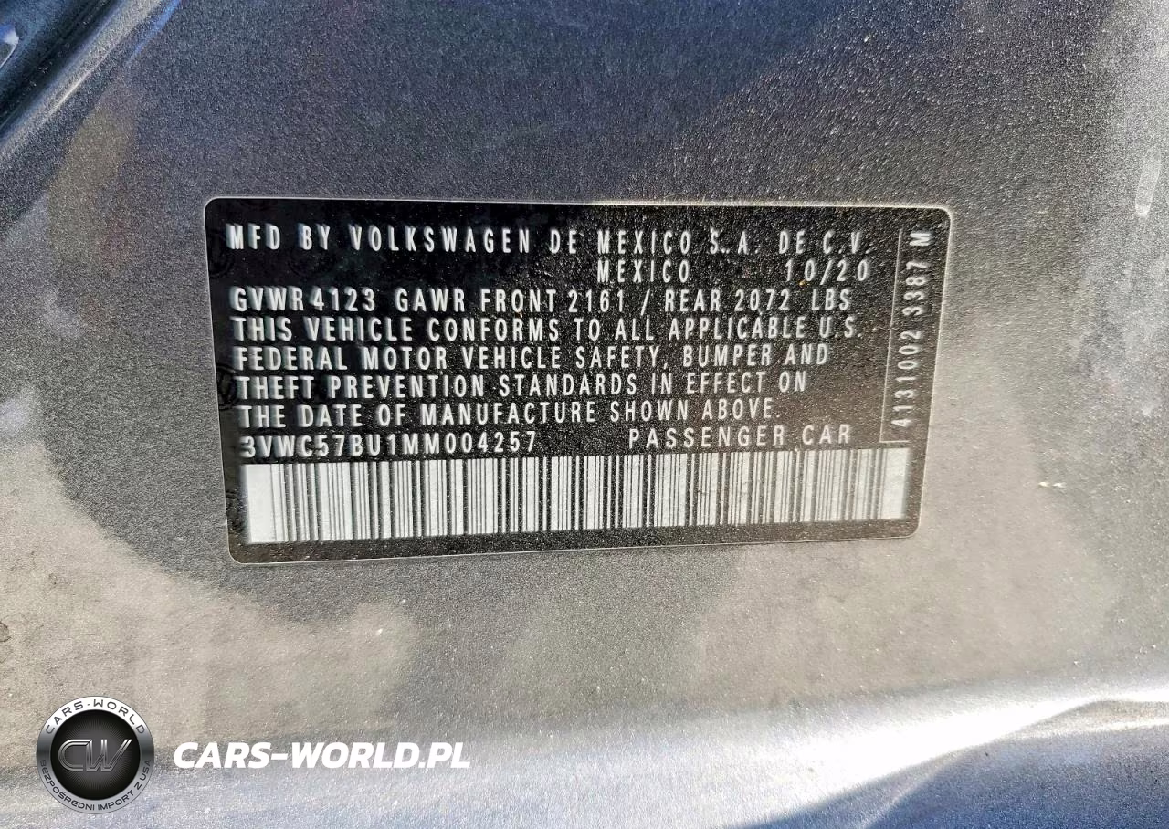 2021 Volkswagen Jetta S VIN:3VWC57BU1MM004257 - 13