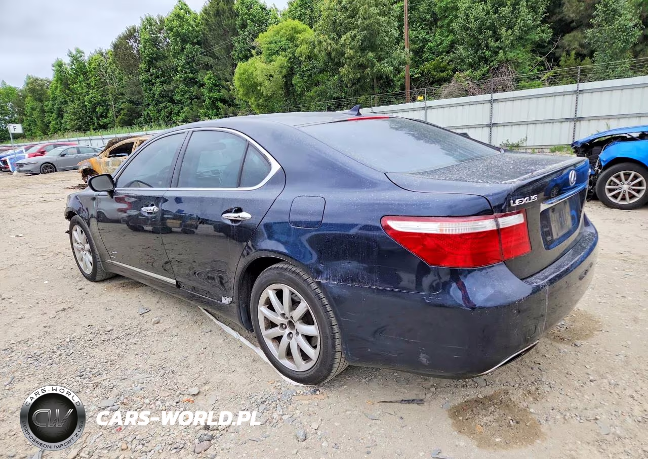 2007 Lexus Ls 460 VIN:JTHBL46F475030228 - 2