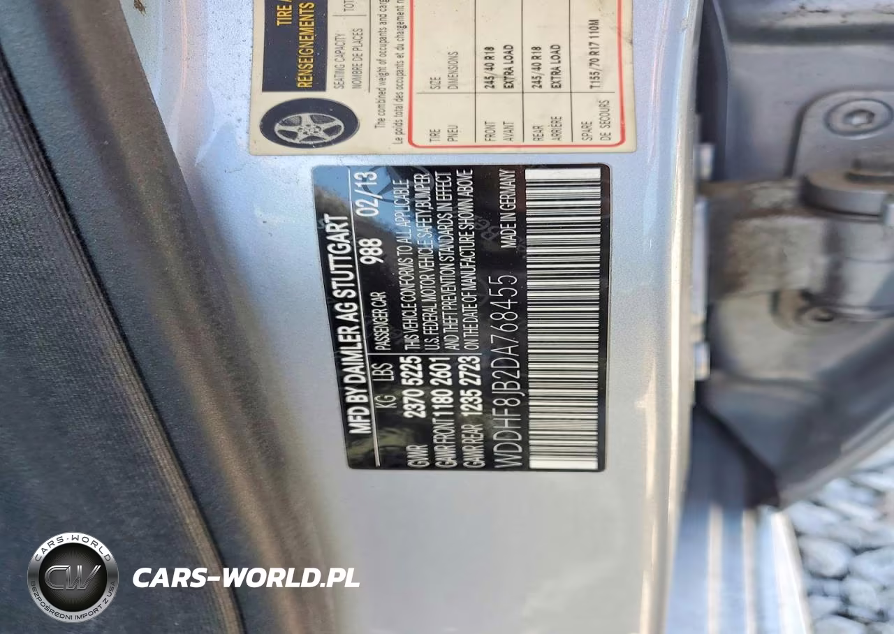 2013 Mercedes-Benz E 350 4Matic VIN:WDDHF8JB2DA768455 - 12