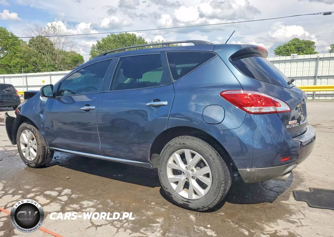 2014 Nissan Murano Sl VIN:JN8AZ1MU2EW412328 - 2