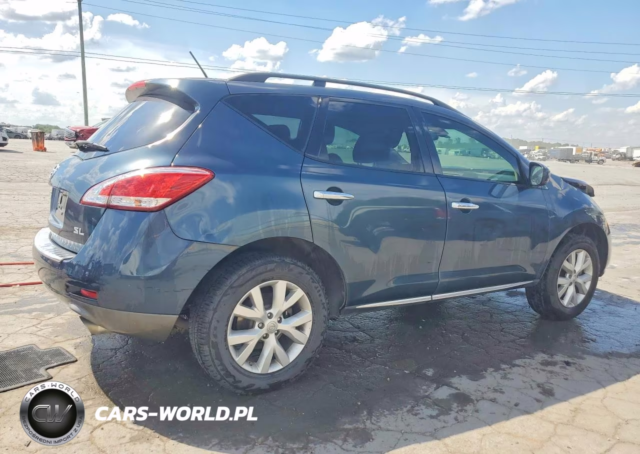 2014 Nissan Murano Sl VIN:JN8AZ1MU2EW412328 - 3