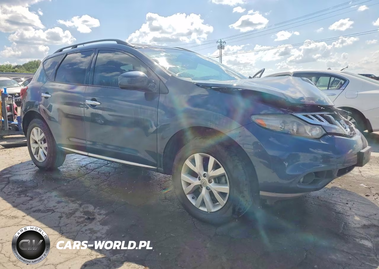 2014 Nissan Murano Sl VIN:JN8AZ1MU2EW412328 - 4