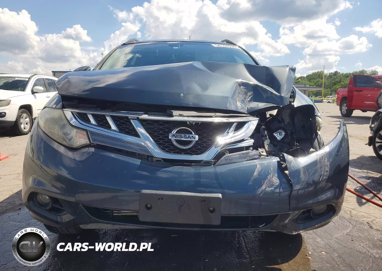 2014 Nissan Murano Sl VIN:JN8AZ1MU2EW412328 - 5