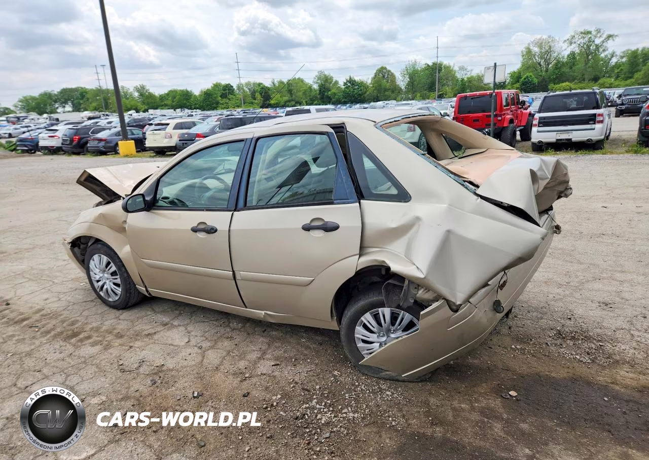 2007 Ford Focus Zx4 VIN:1FAHP34N37W135038 - 2