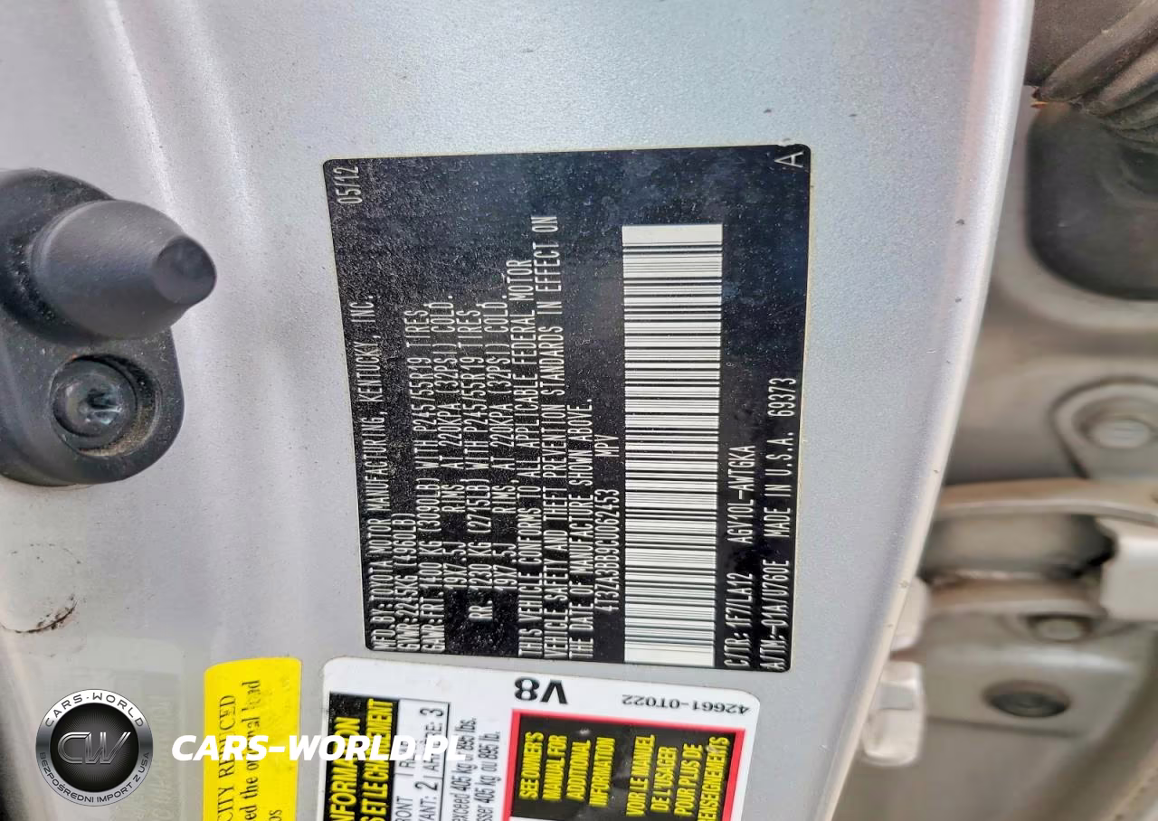 2012 Toyota Venza Xle VIN:4T3ZA3BB9CU062453 - 12