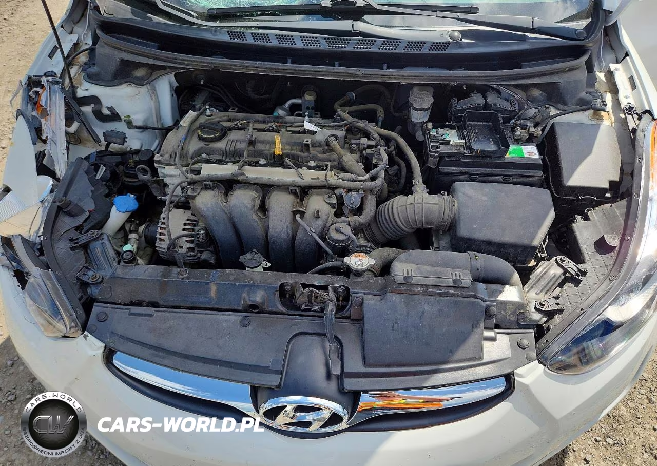 2013 Hyundai Elantra Gls VIN:5NPDH4AE5DH207276 - 11