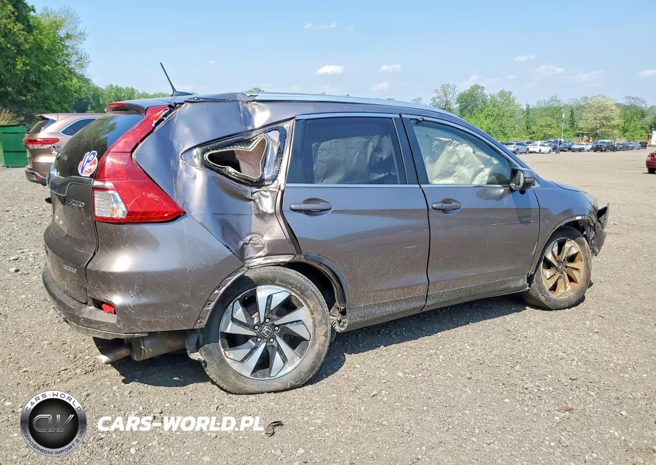 2015 Honda Cr-V Touring VIN:5J6RM4H93FL041875 - 3