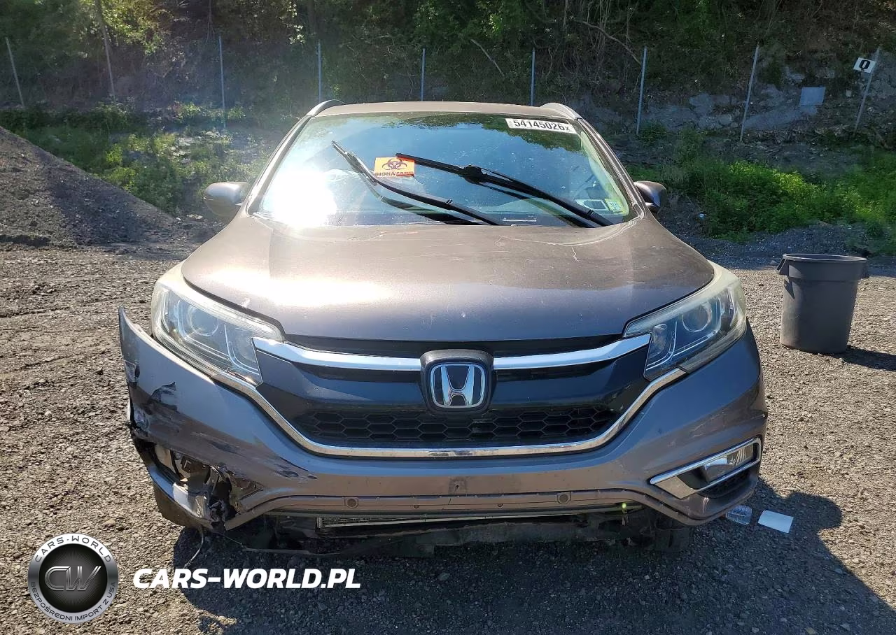 2015 Honda Cr-V Touring VIN:5J6RM4H93FL041875 - 5