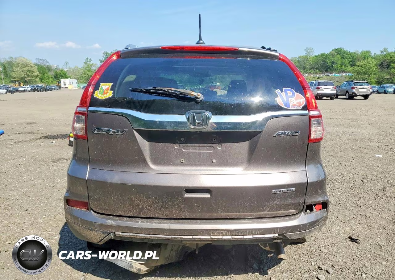 2015 Honda Cr-V Touring VIN:5J6RM4H93FL041875 - 6