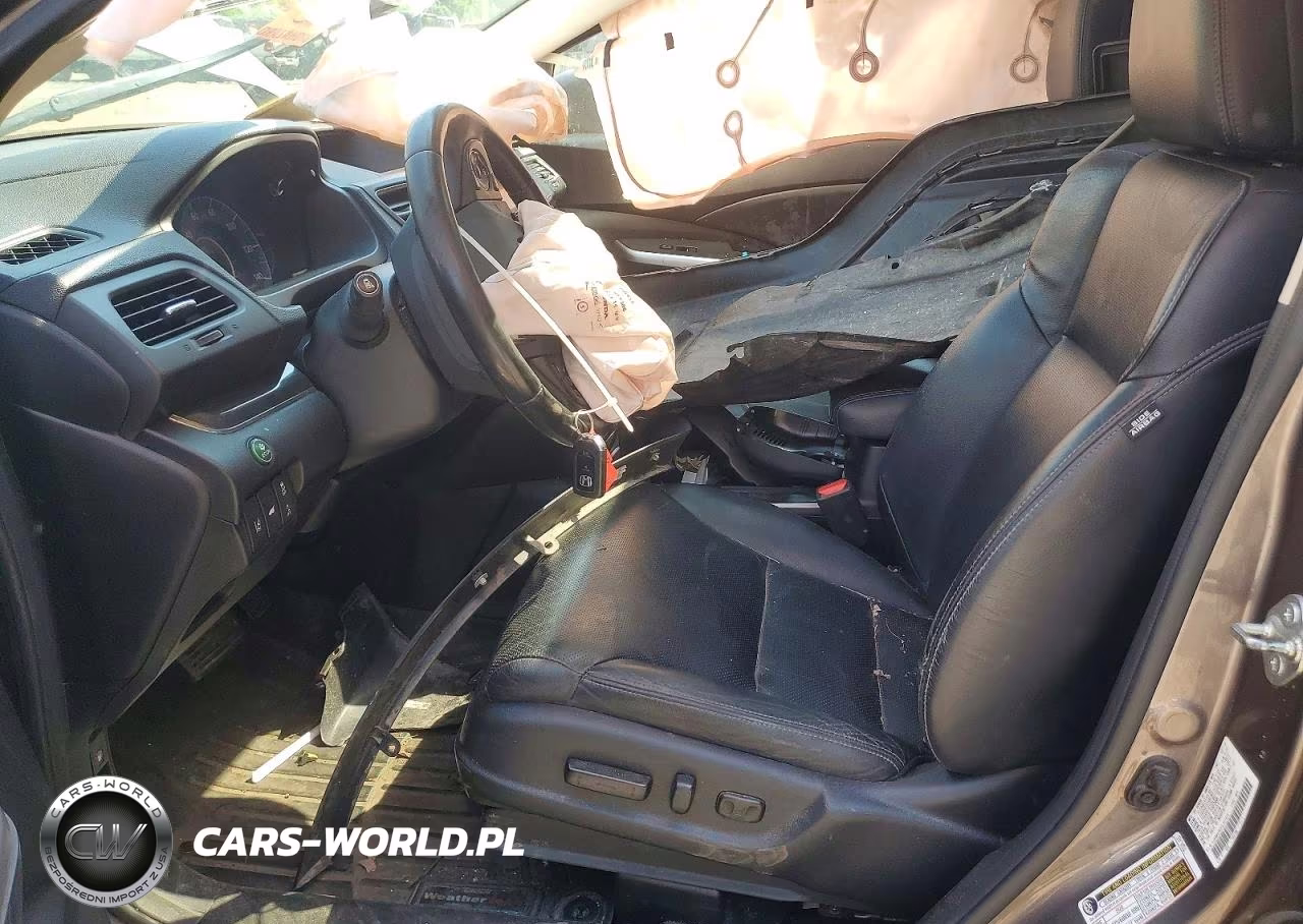 2015 Honda Cr-V Touring VIN:5J6RM4H93FL041875 - 7