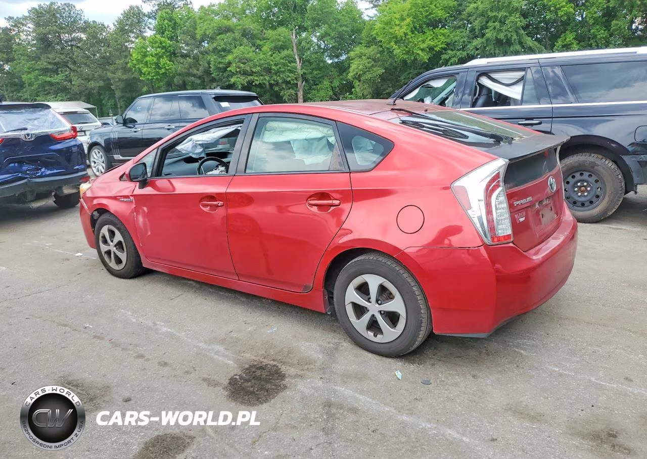 2014 Toyota Prius Two VIN:JTDKN3DUXE0367519 - 2