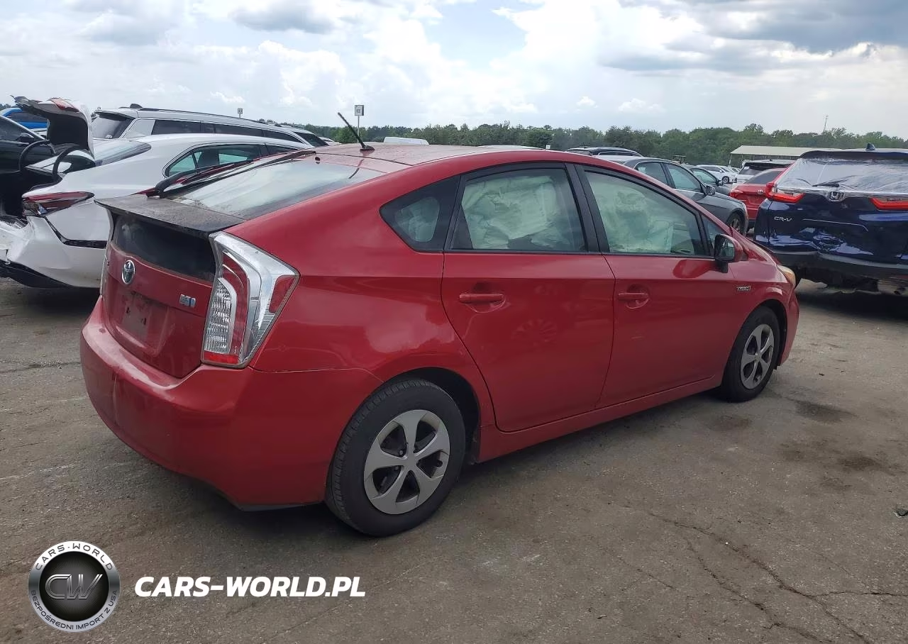 2014 Toyota Prius Two VIN:JTDKN3DUXE0367519 - 3