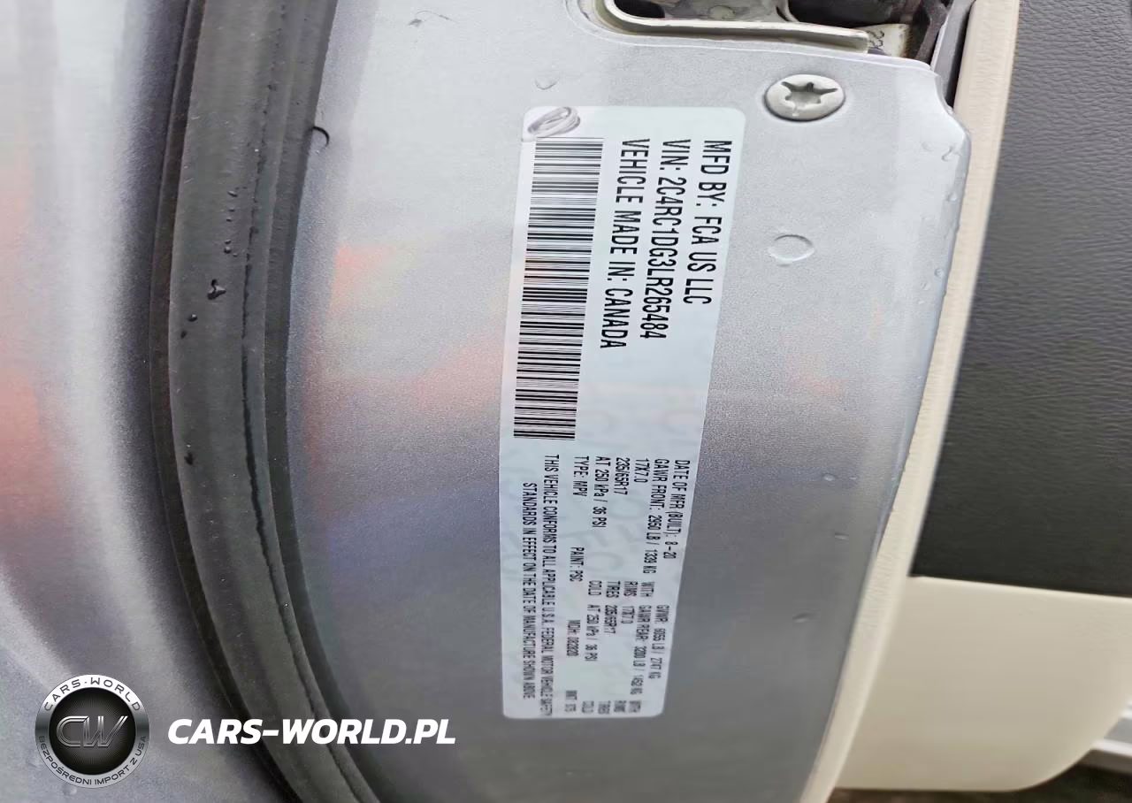 2020 Chrysler Voyager Lxi VIN:2C4RC1DG3LR265484 - 12