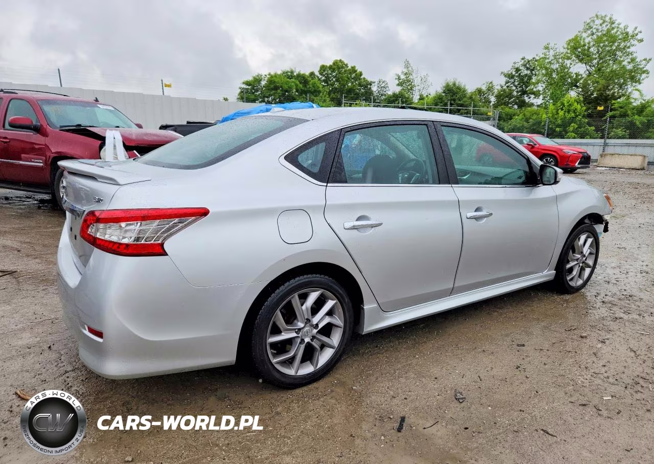 2015 Nissan Sentra Sr VIN:3N1AB7AP8FY291903 - 3