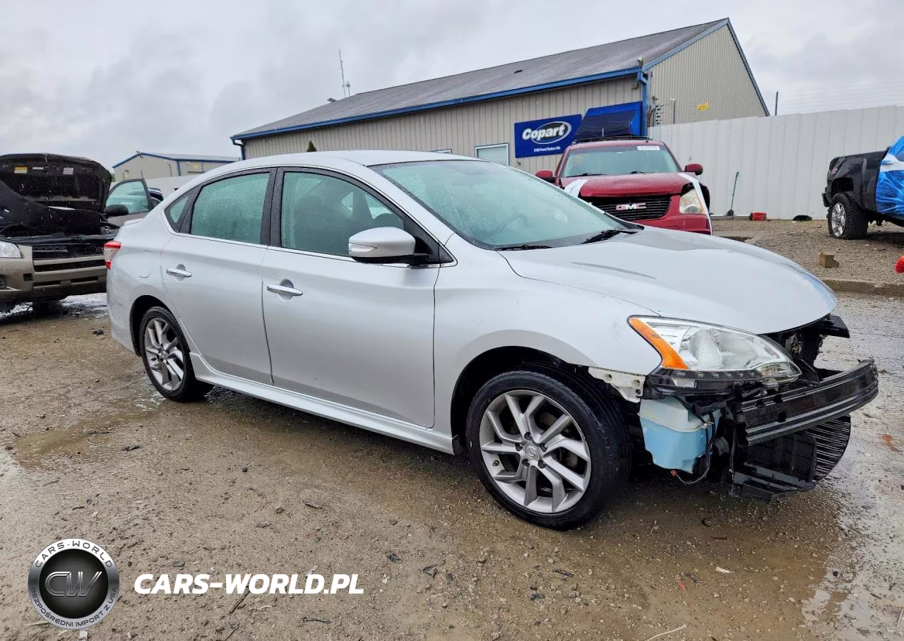 2015 Nissan Sentra Sr VIN:3N1AB7AP8FY291903 - 4