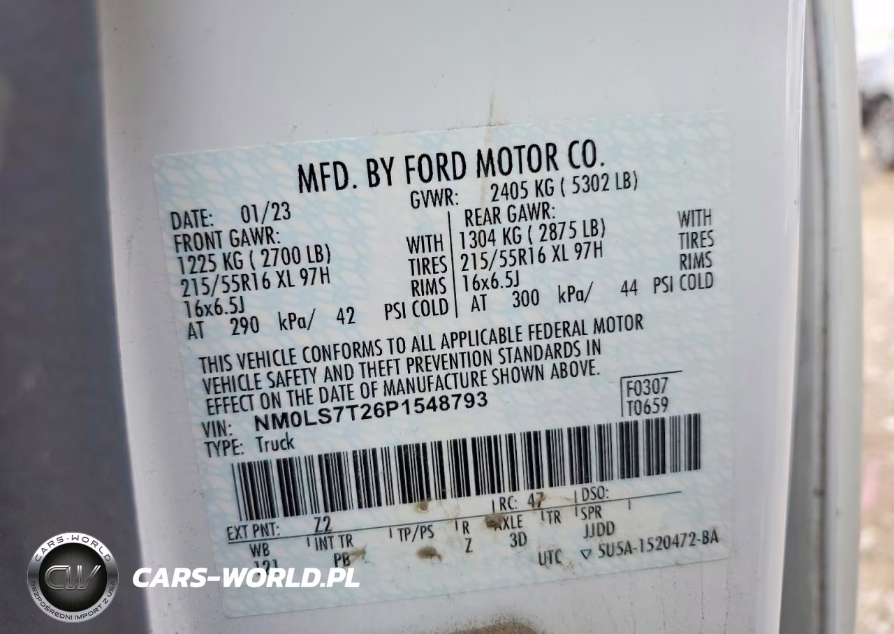 2023 Ford Transit Connect Xlt Delivery Van VIN:NM0LS7T26P1548793 - 13