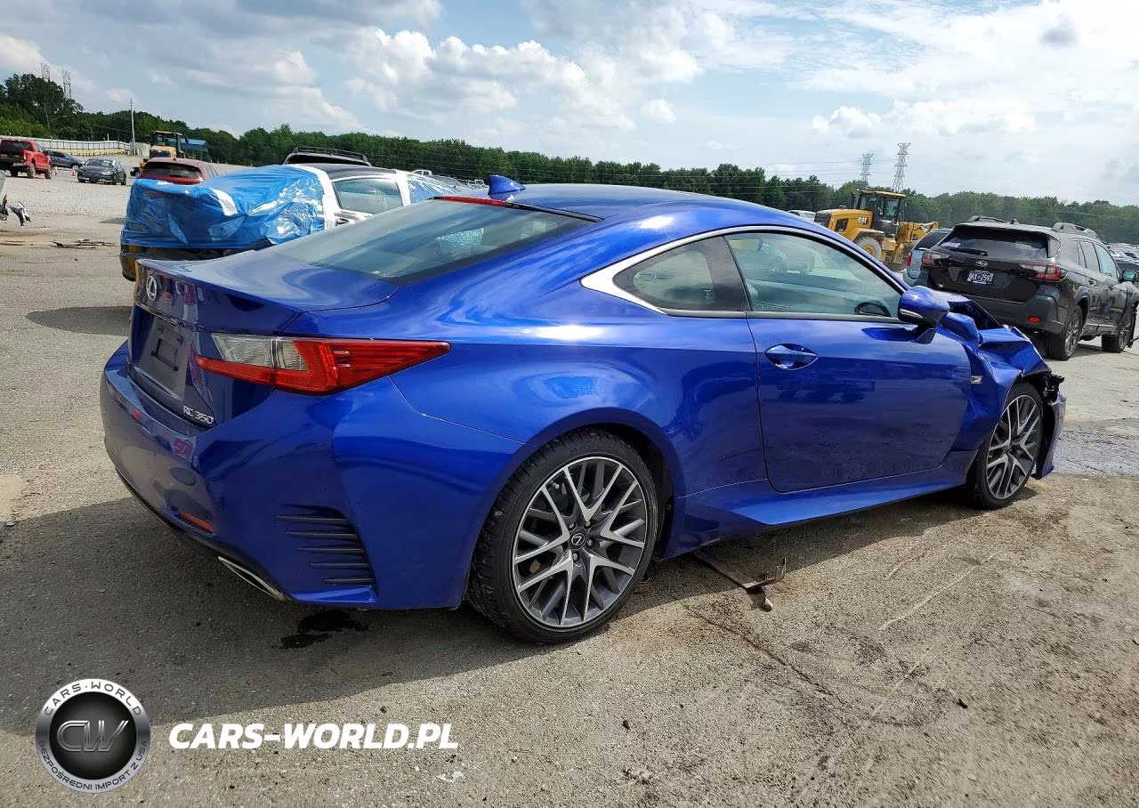 2017 Lexus Rc 350 VIN:JTHHE5BCXH5016065 - 3