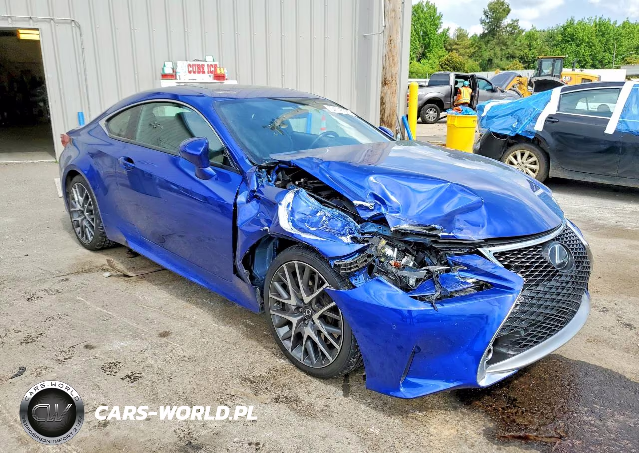 2017 Lexus Rc 350 VIN:JTHHE5BCXH5016065 - 4
