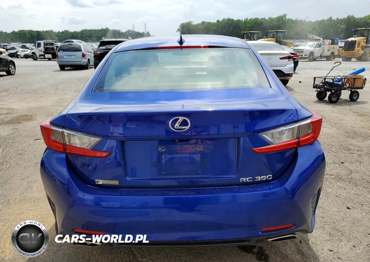 2017 Lexus Rc 350 VIN:JTHHE5BCXH5016065 - 6
