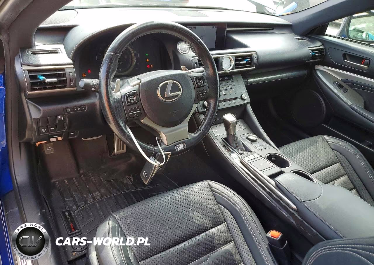 2017 Lexus Rc 350 VIN:JTHHE5BCXH5016065 - 8