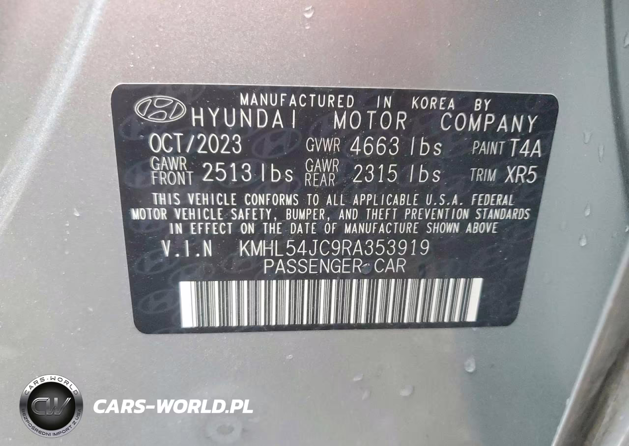 2024 Hyundai Sonata N Line VIN:KMHL54JC9RA353919 - 12