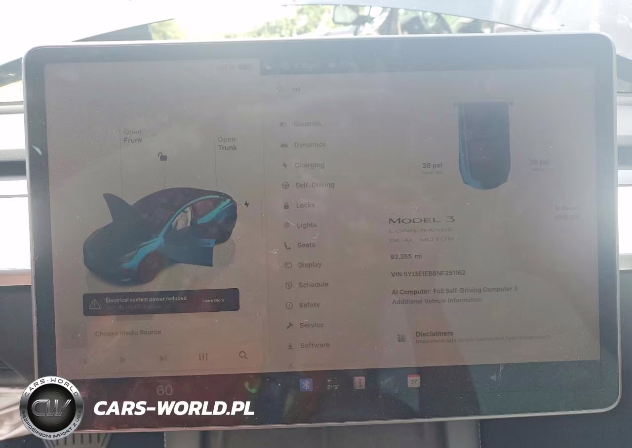 2022 Tesla Model 3 VIN:5YJ3E1EB8NF251162 - 9