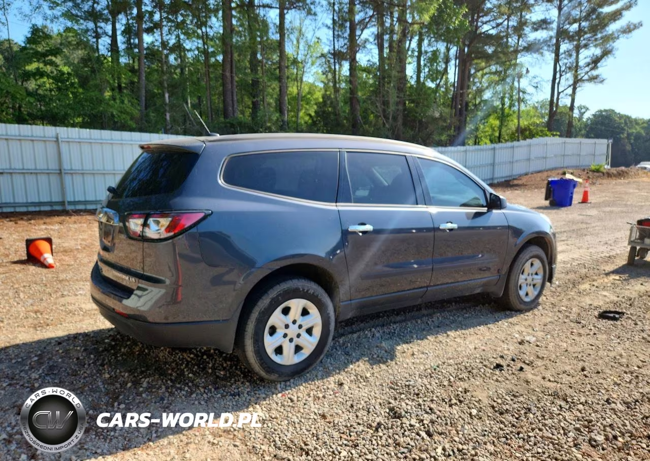 2013 CHEVROLET TRAVERSE LS VIN:1GNKRFED5DJ263301 - 3