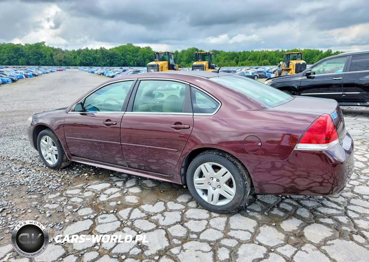 2012 Chevrolet Impala Lt VIN:2G1WG5E37C1321587 - 2