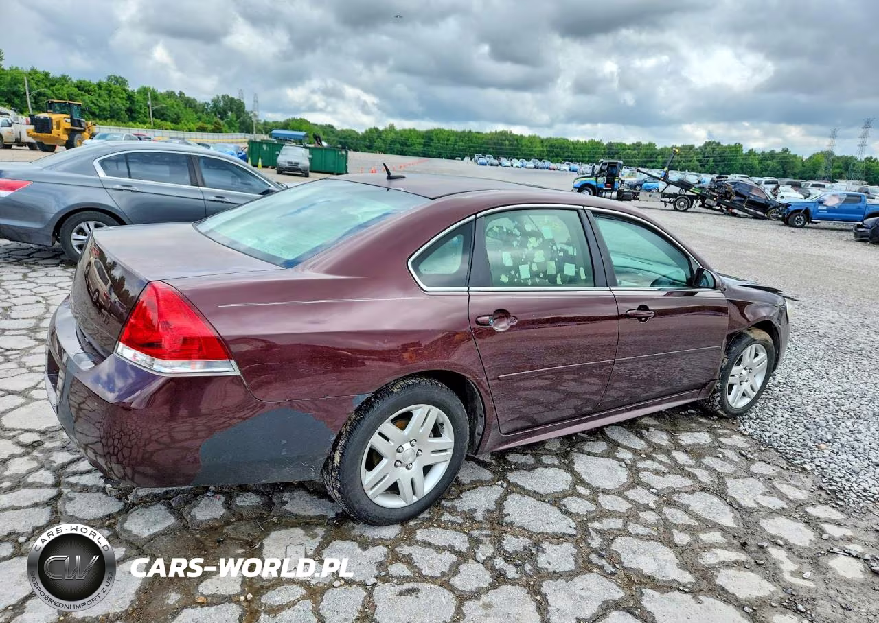 2012 Chevrolet Impala Lt VIN:2G1WG5E37C1321587 - 3