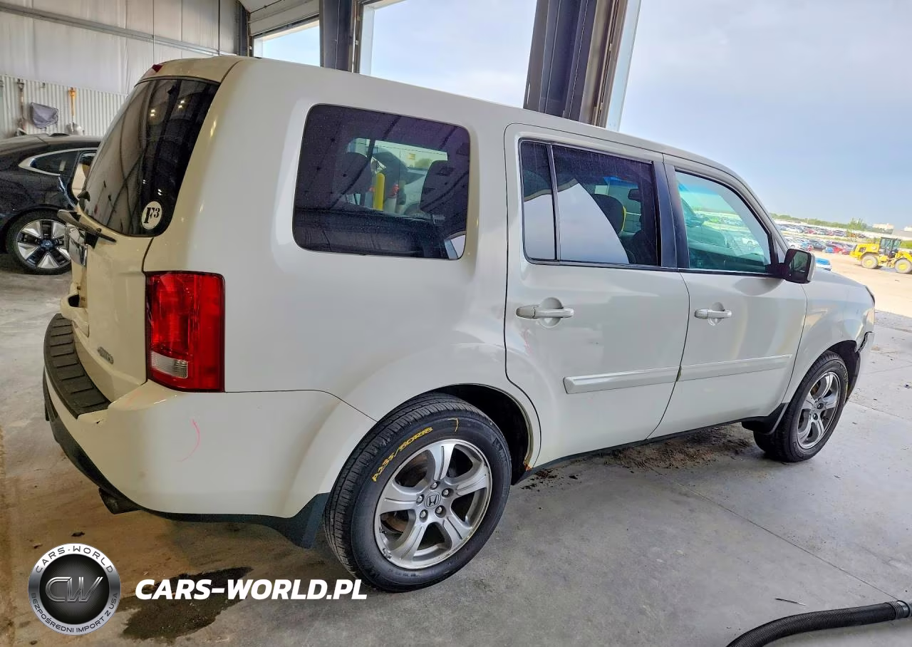 2012 Honda Pilot Exl VIN:5FNYF4H58CB043435 - 3