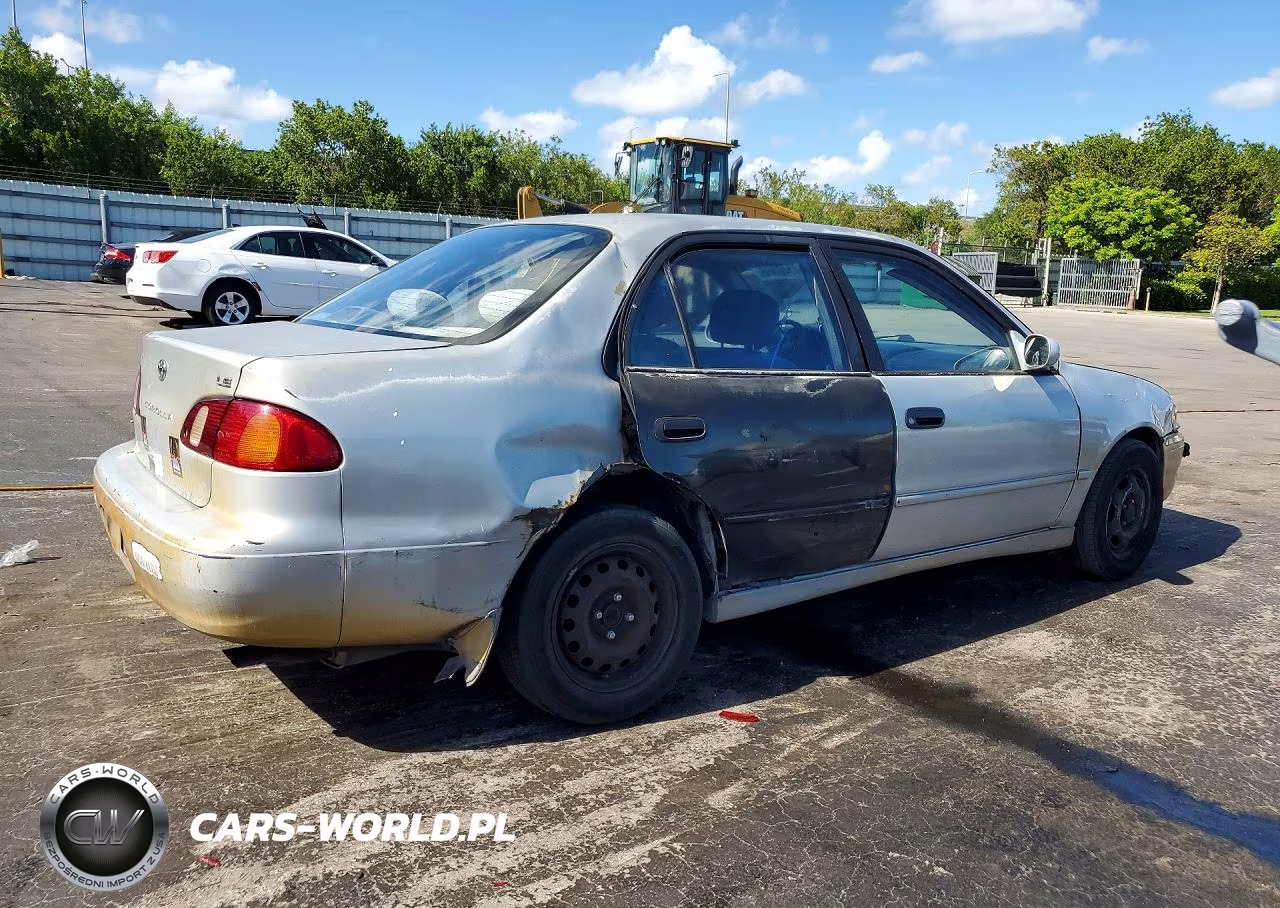 1999 Toyota Corolla Ve VIN:1NXBR12E6XZ235384 - 3