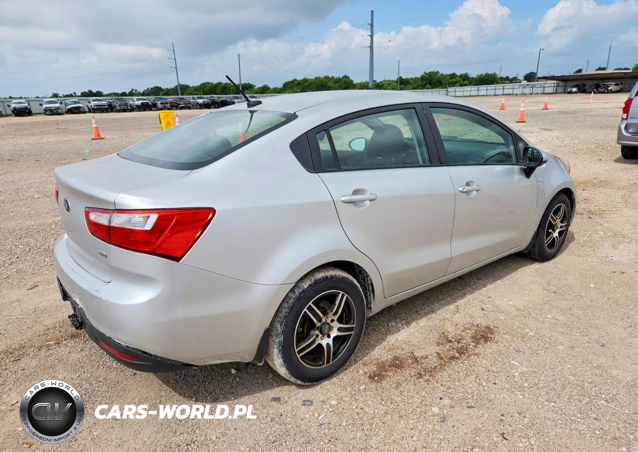 2014 Kia Rio Lx VIN:KNADM4A36E6365435 - 3