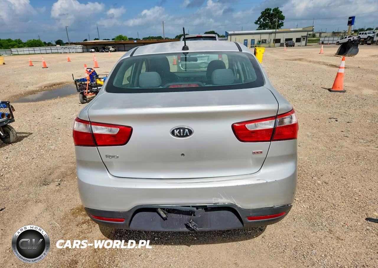 2014 Kia Rio Lx VIN:KNADM4A36E6365435 - 6