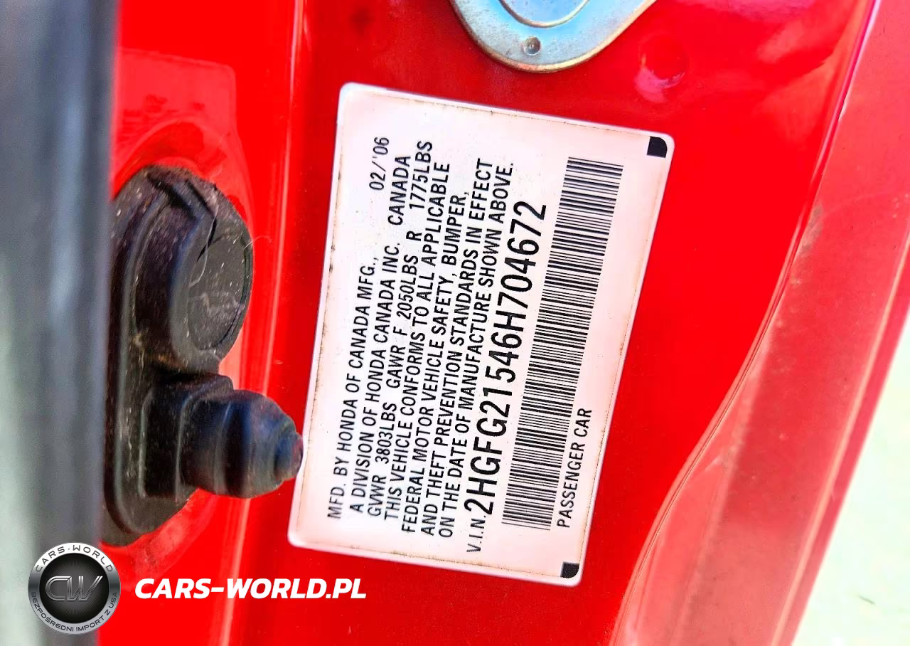 2006 Honda Civic Si VIN:2HGFG21546H704672 - 12